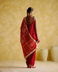 Neo - Red Kurta Set | 5Elements