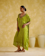 Dakshayani -Green kaftan | 5Elements