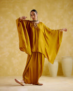 Arundhati - Yellow Kaftan Set | 5Elements
