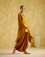 Arundhati - Yellow Kaftan Set | 5Elements