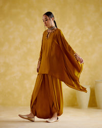 Arundhati - Yellow Kaftan Set | 5Elements