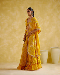 Aparna-Yellow lehnga | 5Elements