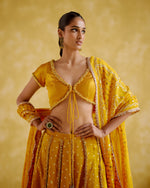Aparna-Yellow lehnga | 5Elements