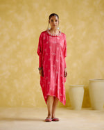 Annapoorna- Pink bandhini Kaftan | 5Elements