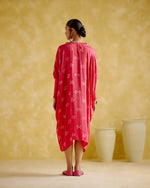 Annapoorna- Pink bandhini Kaftan | 5Elements
