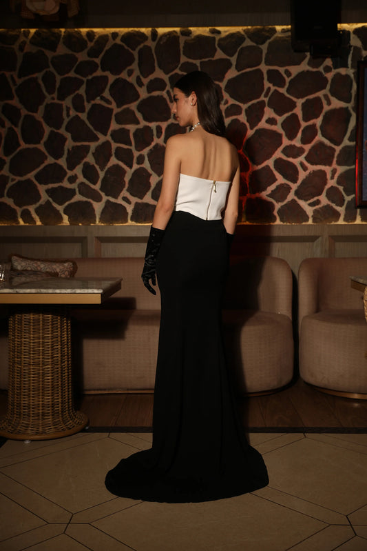 Abyss suede skirt | Khushbu Rathod