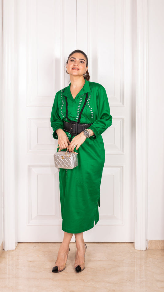 Emerald Embellish | Puja Agarwal
