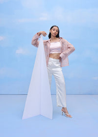 BOTANICAL BLOSSOMS(ROSE QUARTZ) | Couche by Anandini