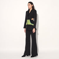 COSMIC CUT AWAY PANT SUIT - Black | Linetribe
