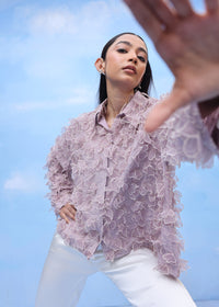 3D BLUSH PETAL(MAUVE MIST) | Couche by Anandini