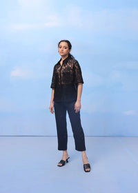 VISCO BLOOM(COLD BLACK) | Couche by Anandini