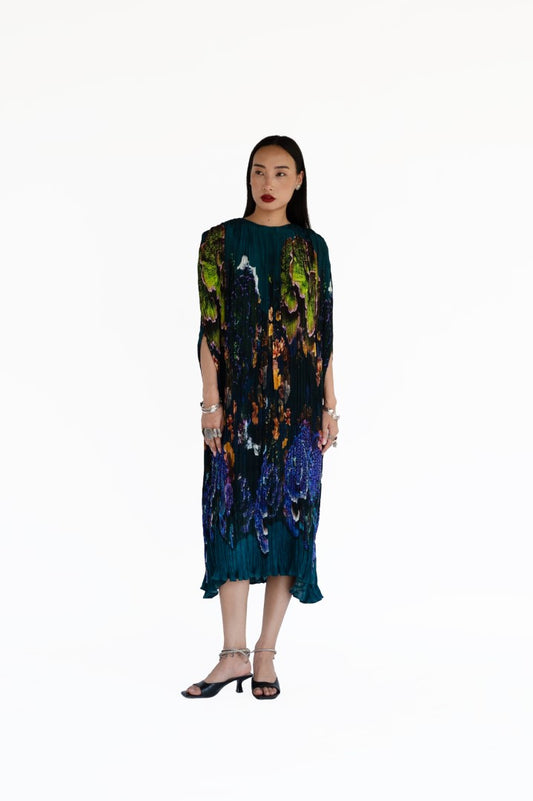 Bloom Kaftaan (Blue) | AMKA