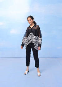 SOFT ILLUSION(DOVE BLACK) | Couche by Anandini