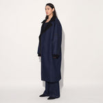 UTOPIA DENIM TRENCH COAT - BLUE | Linetribe
