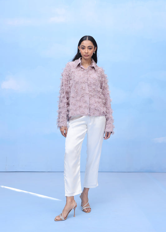 3D BLUSH PETAL(MAUVE MIST) | Couche by Anandini