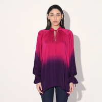 Hanako ombre top - Pink Purple | Linetribe