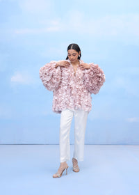 SILK STITCH SITCH(MAUVE CHALK) | Couche by Anandini
