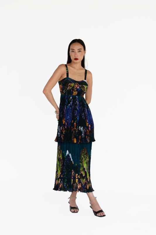 Blue lily dress | AMKA