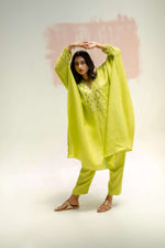 Moroccan Star Kaftan with Pants - Neon | Prahnaaya