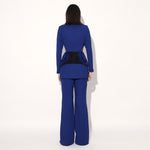 COSMIC CUT AWAY PANT SUIT - Blue | Linetribe