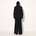 Asuka pleated pants - Black | Linetribe