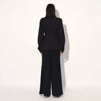Asuka pleated pants - Black | Linetribe
