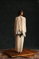 Yoke gather set-E(Off-white) | Enech