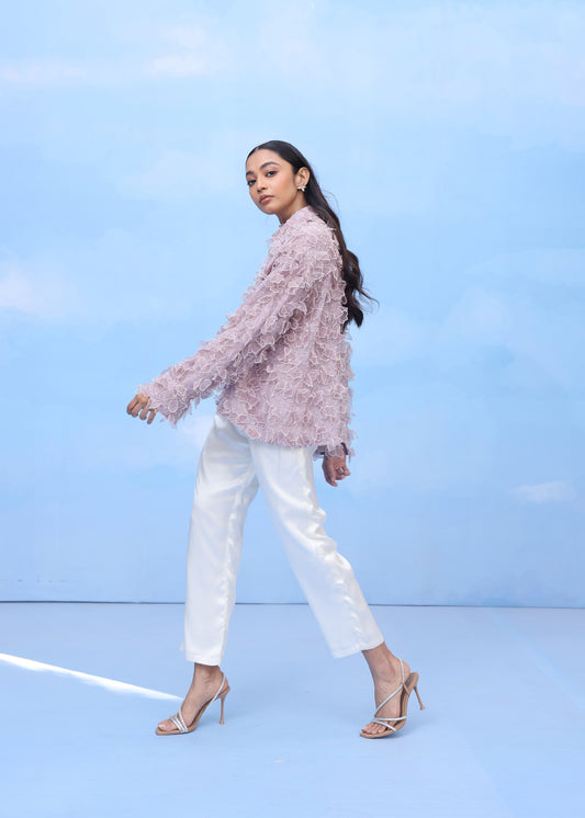 3D BLUSH PETAL(MAUVE MIST) | Couche by Anandini