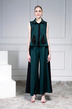 Emerald jacket set | House of Supriya