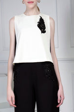 Monochrome top set | House of Supriya