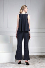A-Line top set - Dark blue | House of Supriya