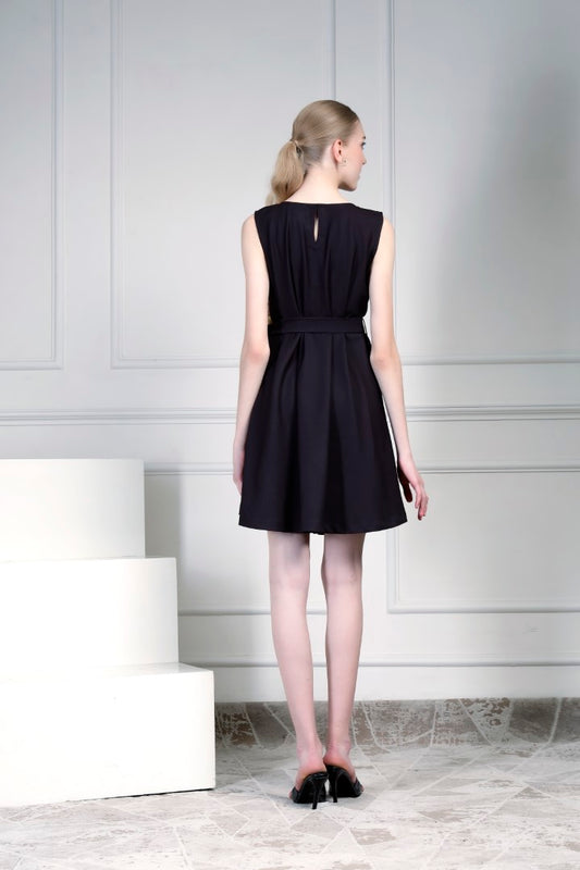 Blue A-line dress | House of Supriya