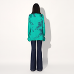 Orelia balloon sleeve shirt - Green | Linetribe
