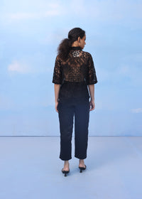 VISCO BLOOM(COLD BLACK) | Couche by Anandini
