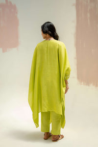 Moroccan Star Kaftan with Pants - Neon | Prahnaaya