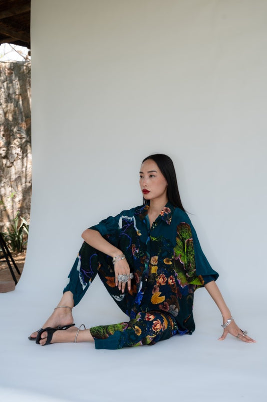 Jordan co-ord set (Blue) | AMKA
