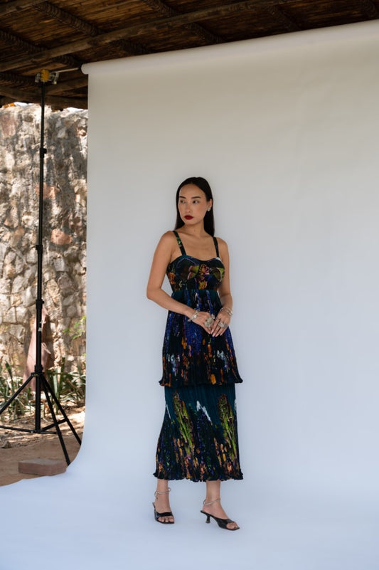 Blue lily dress | AMKA