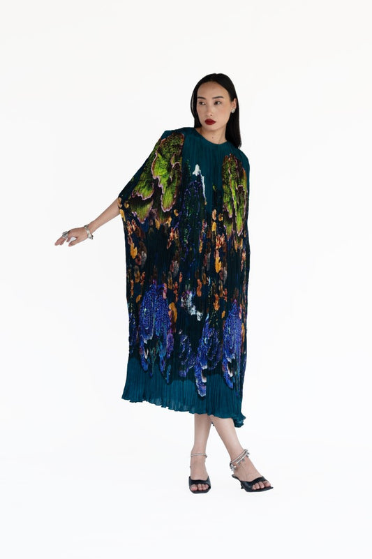 Bloom Kaftaan (Blue) | AMKA