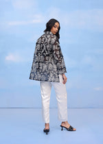 HIBISCUS MOTIF(BLACK MIST) | Couche by Anandini
