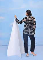 FELT FLOWERSCAPE(MOONLIGHT ASH) | Couche by Anandini