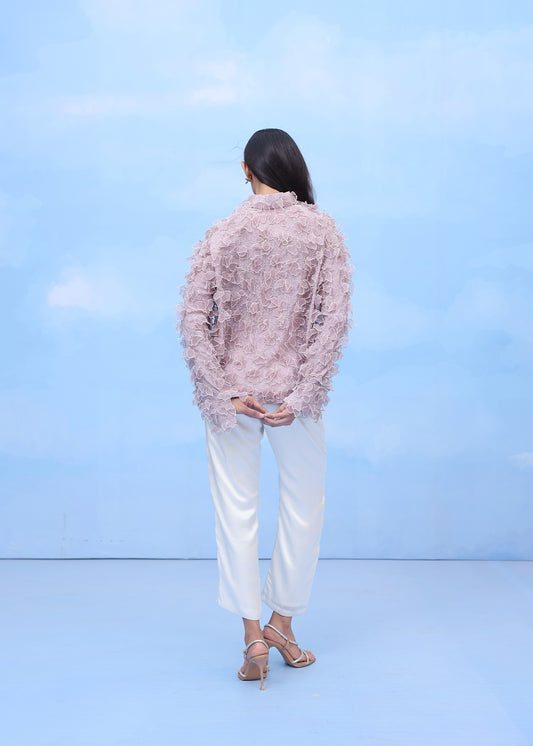 3D BLUSH PETAL(MAUVE MIST) | Couche by Anandini
