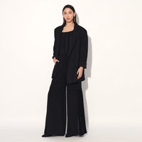 Asuka pleated pants - Black | Linetribe