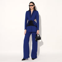 COSMIC CUT AWAY PANT SUIT - Blue | Linetribe
