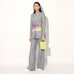 COSMIC CUT AWAY PANT SUIT - Grey | Linetribe