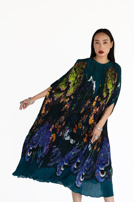 Bloom Kaftaan (Blue) | AMKA