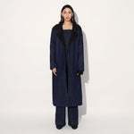 UTOPIA DENIM TRENCH COAT - BLUE | Linetribe