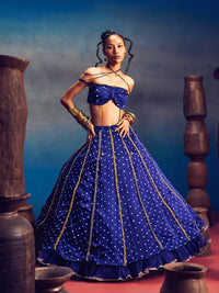 Aparna-Blue lehnga | 5Elements