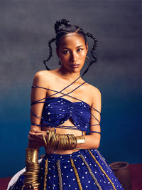Aparna-Blue lehnga | 5Elements