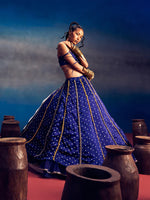 Aparna-Blue lehnga | 5Elements