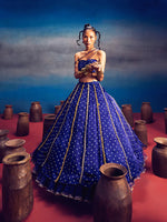Aparna-Blue lehnga | 5Elements